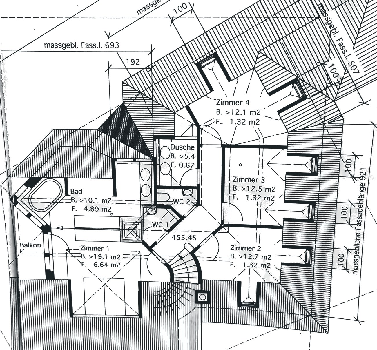Grundriss Obergeschoss